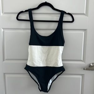 Solid & Striped Bathing Suit